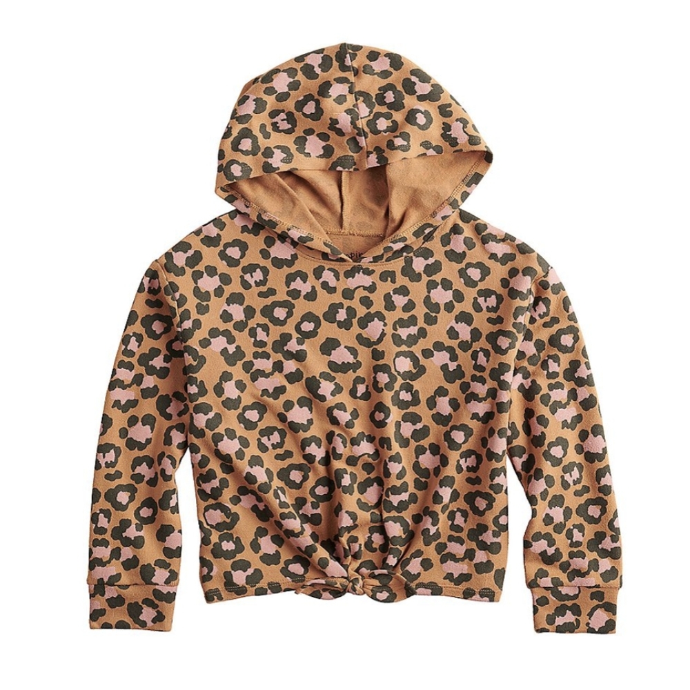 Jumping Beans Tie-Front Hoodie Size 6